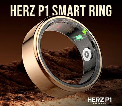 <span>Herz P1 Smart Ring</span> for Smarter Wellness
